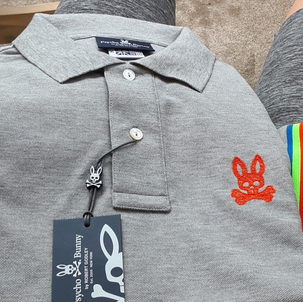 Pysco Bunny Mens Polo